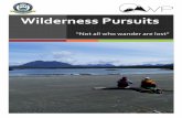 WPGA Wilderness Pursuits Brochure