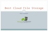 Best cloud file storage