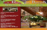 Bulletin Gourmand n°2 Restaurant le Roc du Boeuf
