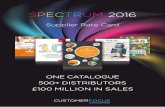 Spectrum 2016 supplier rate card