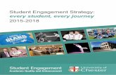 University of Chester Student Engagement Strategy 2015-2018: every student, every journey