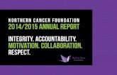 Northern Cancer Foundation Annual Report - 2014/2015