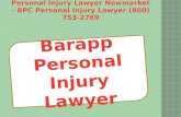 Personal Injury Lawyer Newmarket - Barapp Personal Injury Lawyer (800) 753