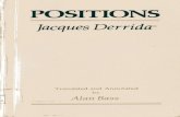 Derrida, Jacques - Positions