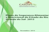 Plano de Segurança Alimentar e Nutricional do Estado do Rio Grande do Sul (2015)