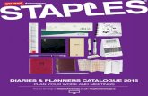 Diaries & Planners Catalogue 2016