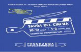 Sagra del Cinema 2015 - programma
