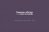 Catálogo Sonora Brasil - Sonoros Ofícios