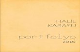 Halil Karasu-2016 Portfolio