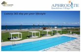 Aphrodite Beachfront - lifestyle and investment