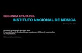 Second stage of the National Institute of Music, Costa Rica
