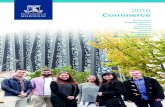 Bachelor of Commerce brochure 2016