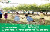 2015-2016 Council Program Guide