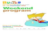 Buster 2015 weekendprogram