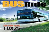 Official BUSRide Road Test: The Van Hool TDX25
