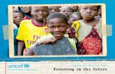 UNICEF Burkina Faso: Investing in the Future