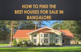 Houses For Sale in Bangalore-Provident Housing