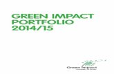University of Bristol Green Impact Portfolio 2014/15