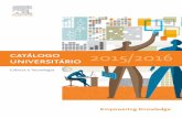 Catálogo Universitário - Ciência e Tecnologia - 2015/2016