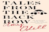 TALES FROM THE BACK ROW by Amy Odell