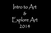 Introduction art and explore art 2014
