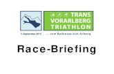 Racebriefing english - Trans Vorarlberg Triathlon 2015