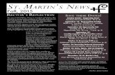 St. Martin's News, Fall 2015