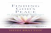 Finding God's Peace in Everyday Challenges