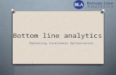 Bottom line Analytics