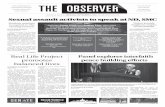 Print Edition of The Observer for Thursday, September 10, 2015