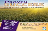 Royal-Grow Row Crop Product Guide
