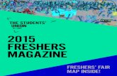 2015 Freshers Magazine