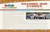 Sharing Our Stories - True Friends Fall Newsletter