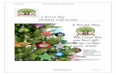 2 Acres Shy Christmas Gift guide