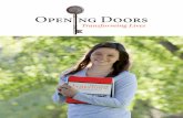 Opening Doors, Transforming Lives
