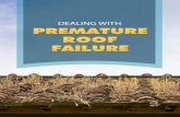 Dealing with premature roof failure
