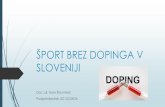 1. Šport brez dopinga v Sloveniji - dr. Štrumbelj