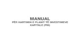 Manual per Hartimin e Planeve te Investimeve Kapitale