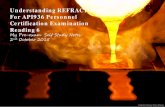 Understanding refractory api 936 reading vi