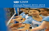 UNIS Hanoi Annual Report 2013-2014