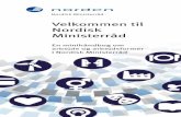 Velkommen til Nordisk Ministerråd : En minihåndbog om arbejde og arbejdsformer i Nordisk Ministerråd