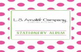 L.S. Amster Stationery Album