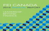 FEI Canada 2015 annual report