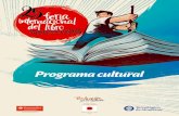 Programa Cultural FIL Monterrey 2015
