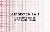 AIESEC in LAU EB16 Applications