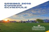 Spring 2016 Course Catalog