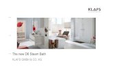 Klafs D6 Steam Bath - Turkiška pirtis - Паровая баня