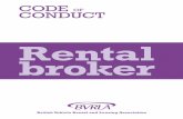 Bvrla rental broker code of conduct