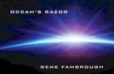 Occam's Razor by Gene Fambrough - CD Booklet