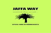 Jaffa Way Speisekarte (Beta)